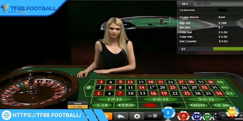 Theo dõi diễn biến vòng quay roulette